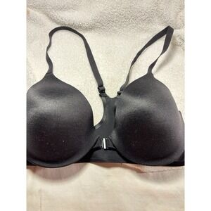 Maidenform Racerback Bra Black 36C RM27701 Front Closure Padded
